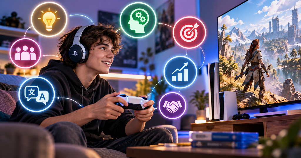 Vad kan man faktiskt lära sig av att spela PS5-spel?
